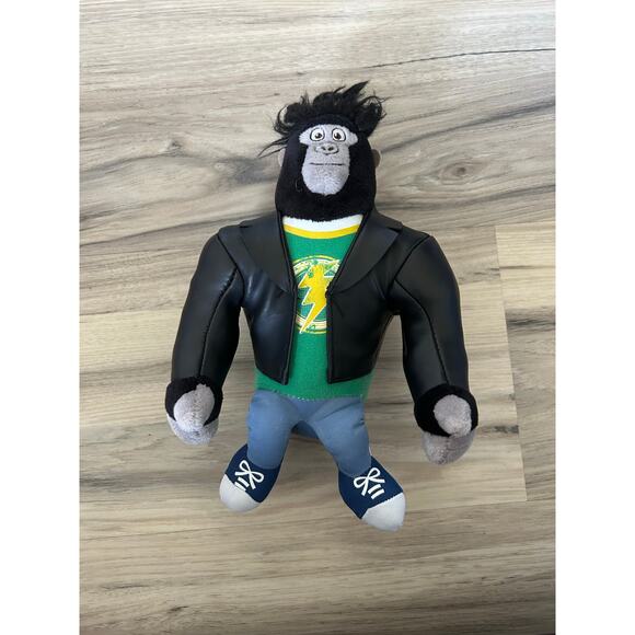 Ty Beanie Johnny Gorilla Sing Movie Stuffed Animal Collectible Soft Plush Toy - Picture 1 of 4
